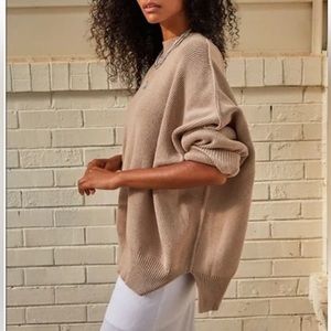 Free People Easy Street Tunic Sweater